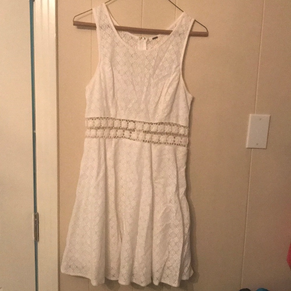 White free people dress